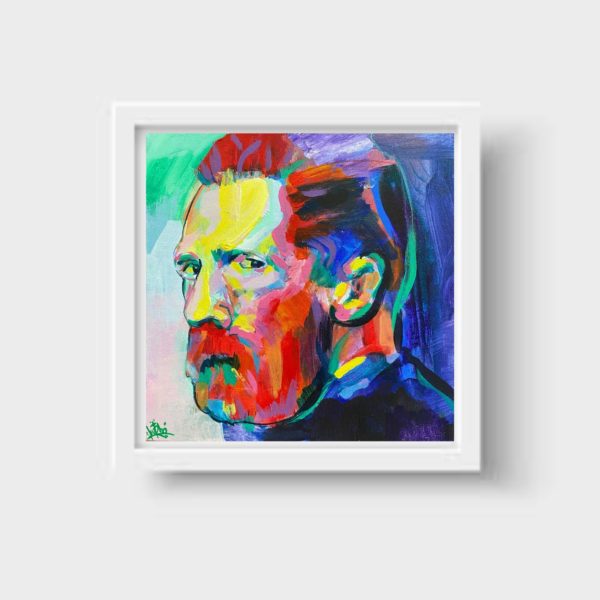 Print enmarcada Vincent van Gogh 30x30