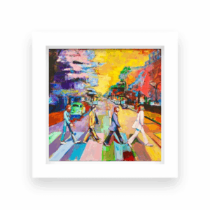 Print enmarcada The Beatles 30x30