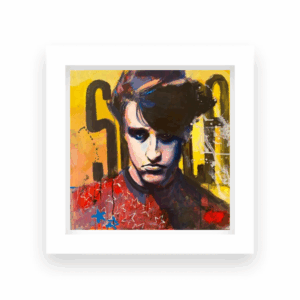 Print enmarcada Jorge González 30x30