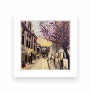 Print enmarcada Paris - Londres 30x30