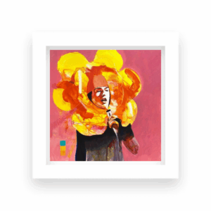 Print enmarcada Peter Gabriel 30x30