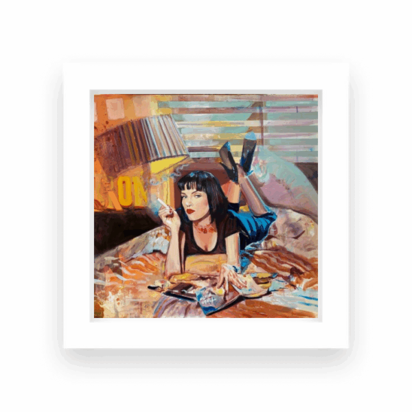 Print enmarcada Pulp fiction 30x30