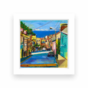 Print enmarcada Valparaiso 30x30