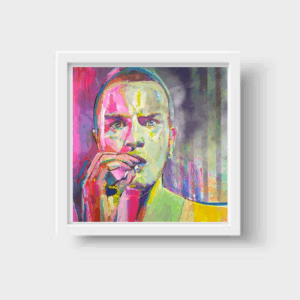 “Renton – El Instante Exacto” (30x30 cm)